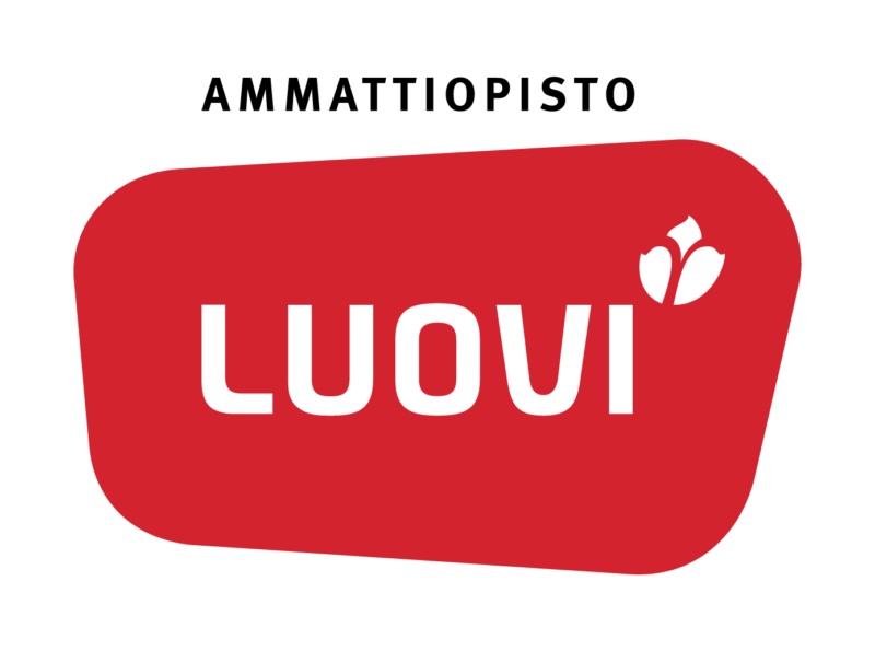 Ammattiopisto Luovin logo. Linkki Luovin verkkosivuille.
